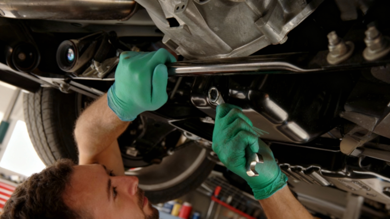 Step 2 - Drain the Old Oil